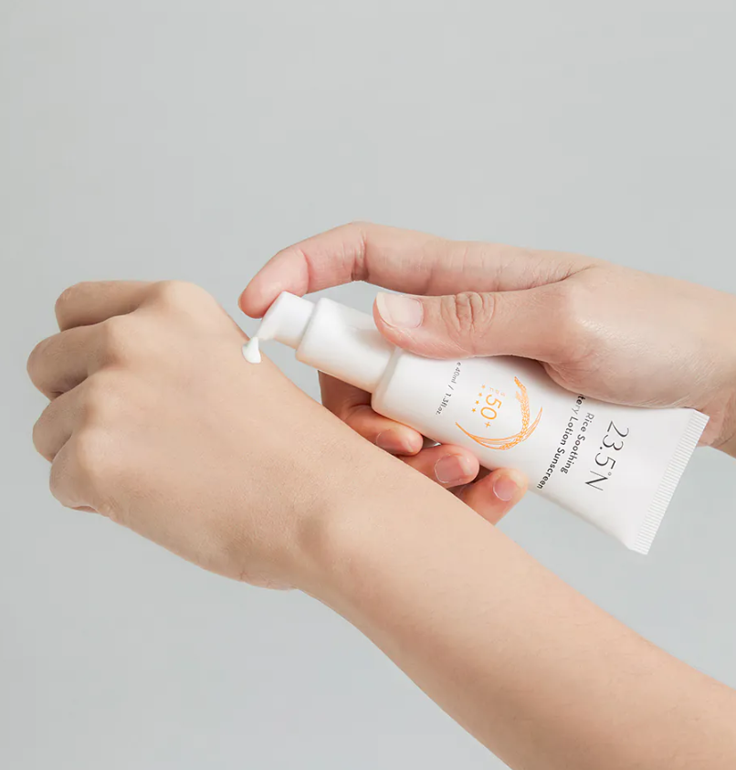 Rice Soothing Watery Lotion Sunscreen (SPF50+) 40mL