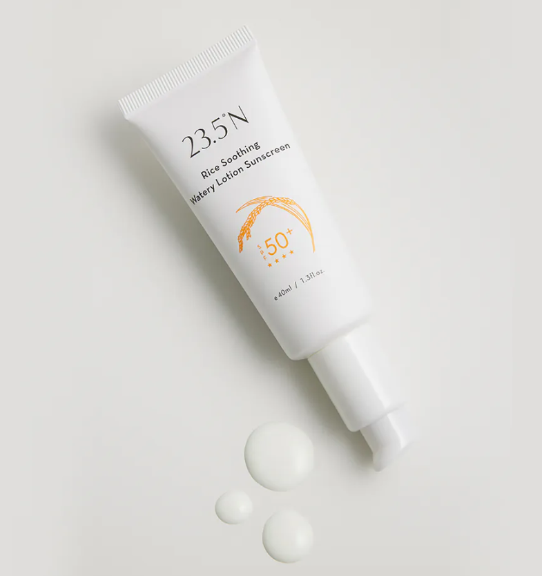 Rice Soothing Watery Lotion Sunscreen (SPF50+) 40mL